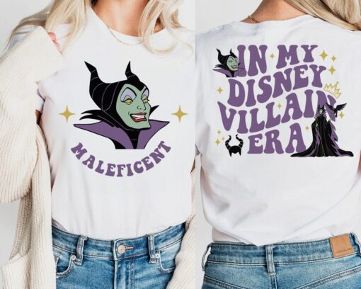 In My Disney Villain Era Shirt, Maleficent T-Shirt, Evil Queen Tee