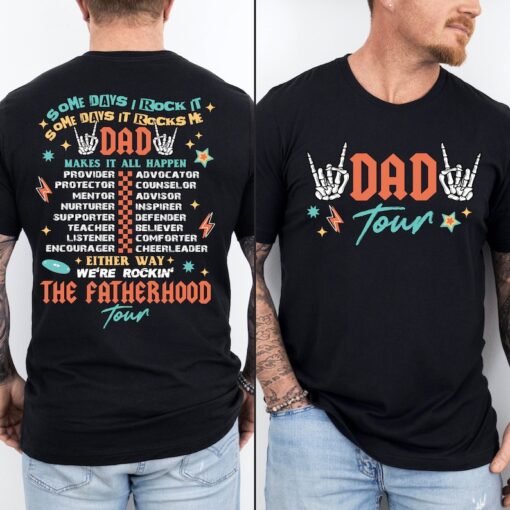 Dad Tour Shirt, Gift For Dad, Funny Father's Day Gift For Dad