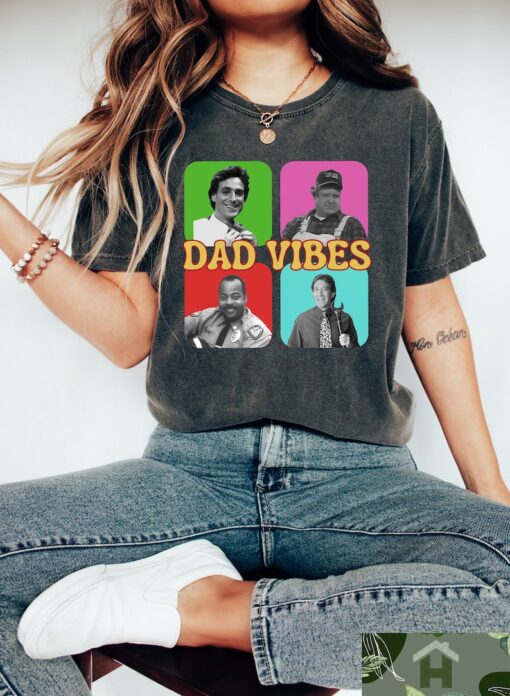 Dad Vibes Shirt, Funny Dad Shirt, Gift For Dad, Fathers Day Shirt