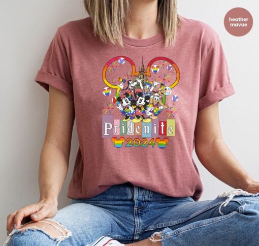 Disney Pridenite Shirt, Personalized Vintage Disney Pride Nite 2023