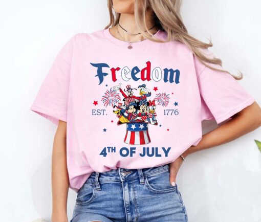 Disney Mickey Mouse & Friends Freedom Est 1776 Shirt