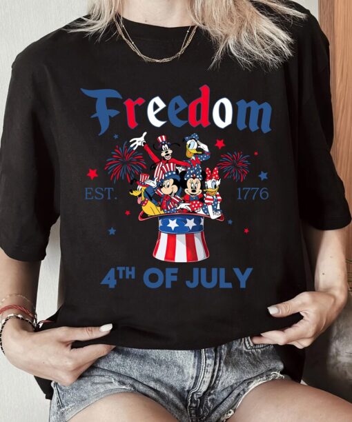 Disney Mickey Mouse & Friends Freedom Est 1776 Shirt
