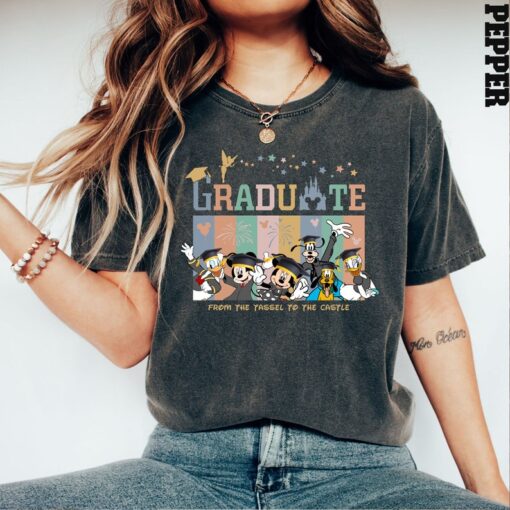 Comfort Colors® Mickey And Co Graduate Shirt, Disney Senior Shirt