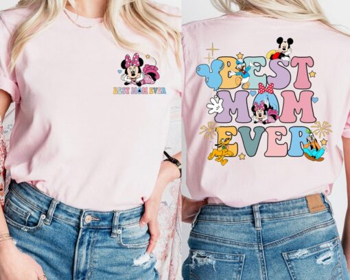 Disney Best Mom Ever Shirt, Disney Minnie Mouse Mom Shirt