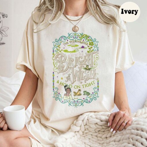 Princess and the Frog Comfort Colors Shirt, Tiana's Palace shirt