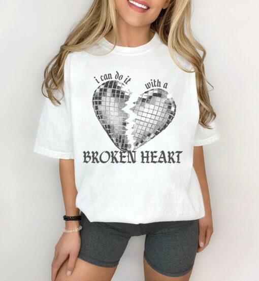 I Can Do It With A Broken Heart Shirt, Comfort Colors® Swiftie Shirt