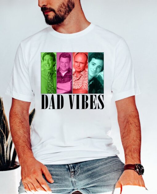 90’s Dad Vibes T-shirt, Vintage Funny Dad Tee, Retro Funny Daddy Shirt