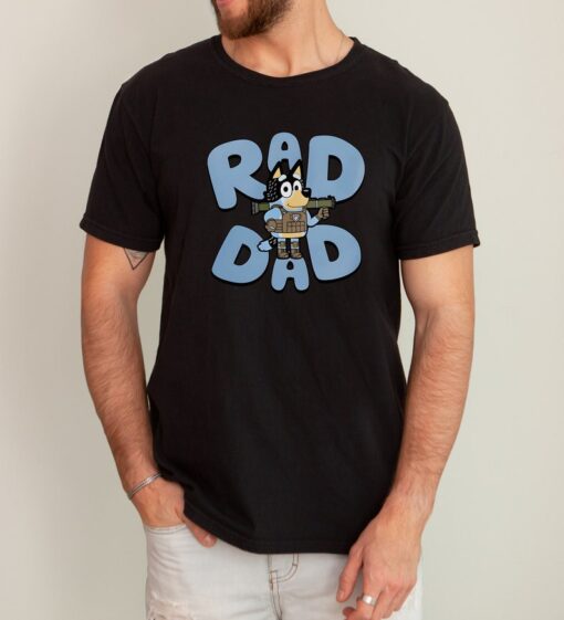 Bluey Dad Shirt - Bluey Rad Dad - Bluey Dad - Bluey Shirt Adult-