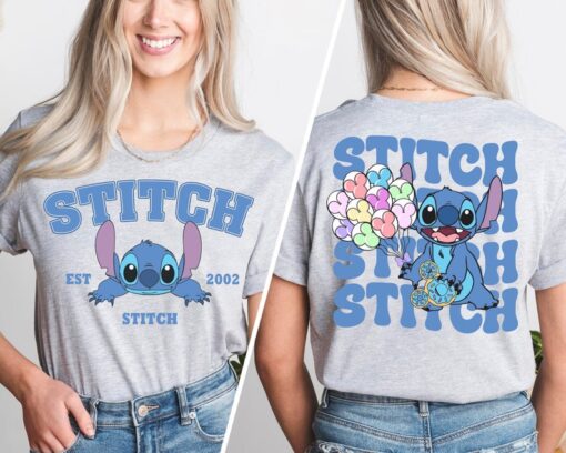 Disney Stitch Est. 2002 Shirt, Stitch T Shirt, Cute Stitch Tee