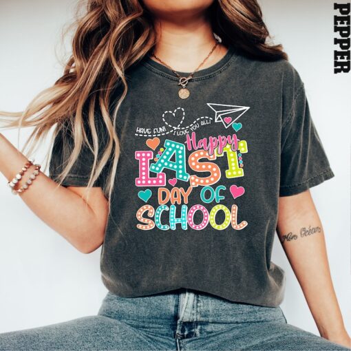 Comfort Colors® I Love You All Shirt, Happy Last Day Of School Shirt