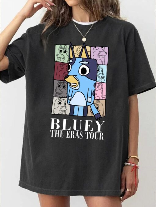 Bluey Eras Tour Shirt, Bluey Family Shirt, Bluey The Eras Tour Shirt