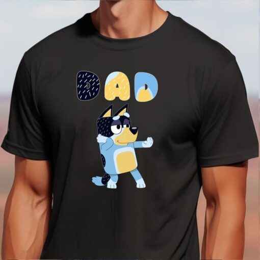 Bluey Dad Shirt, Bluey Family Shirt, Bluey Birthday Party Shirt