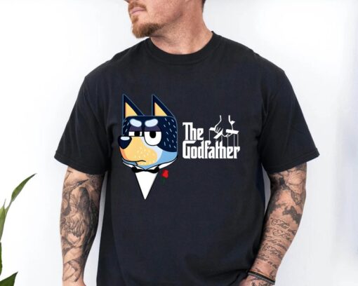 Bluey Dad The Godfather Shirt, Bluey Family Matching Shirt