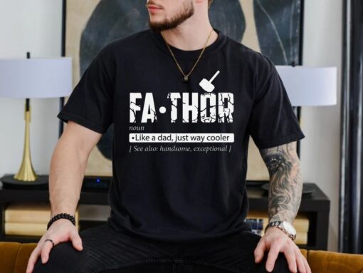 Father Day Shirt, Thor Avengers Shirt, Father's Day Gift