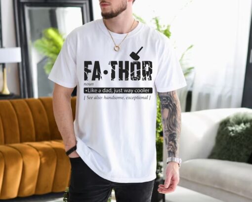 Father Day Shirt, Thor Avengers Shirt, Father's Day Gift