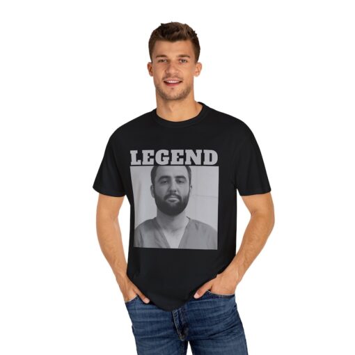 Scottie Scheffler Mugshot Shirt, Legend Mug Shot Tee