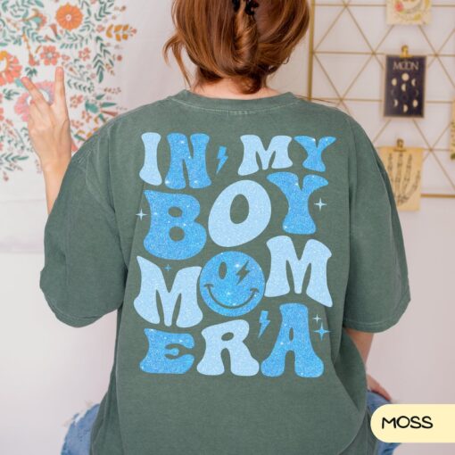 Comfort Colors Boy Mom Era T-Shirt, Boy Mom T-Shirt