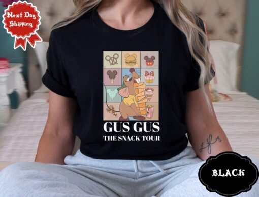 Funny Gus Gus The Snack Tour Shirt, Cinderella Gus Gus Shirt