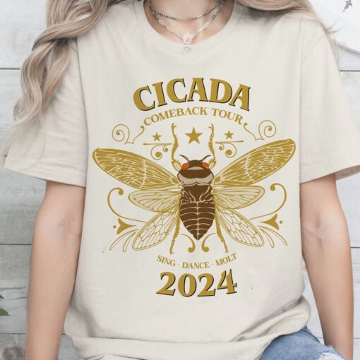 Cicada 2024 Shirt, Cicada Comeback Tour 2024 Shirt, Cicada Summer Tee