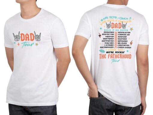 Dad Tour Shirt, Gift For Dad, Funny Father's Day Gift For Dad