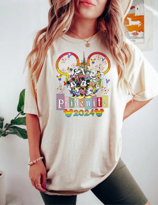 Disney Pridenite Shirt, Personalized Vintage Disney Pride Nite 2023