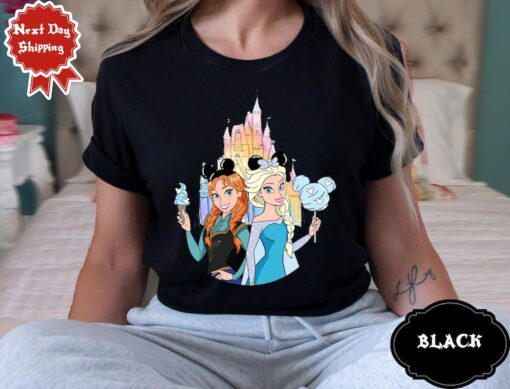 Disney Princess Elsa T-Shirt, Frozen Elsa Anna Shirt, Frozen Top