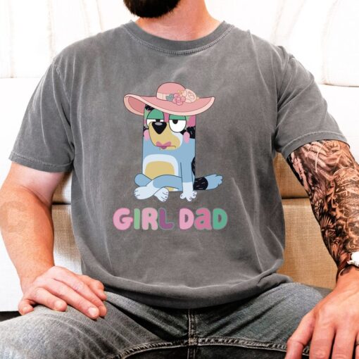 Girl Dad Shirt, Bluey Girl Dad Shirt, Gift For Him