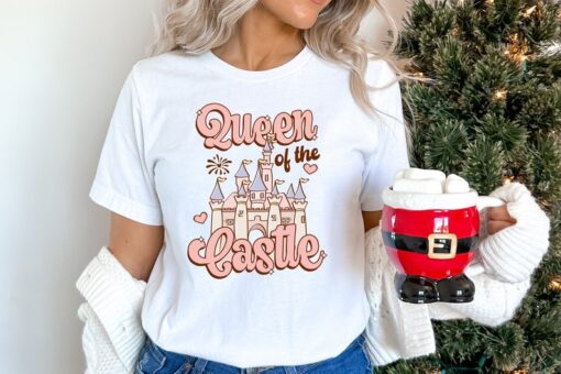 Queen of the castle shirt, Disney shirt, matching family Disney shirts