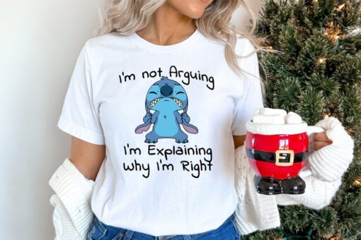 Stitch I’m Not Arguing Shirts, Kids Stitch Shirts, Stitch Shirts