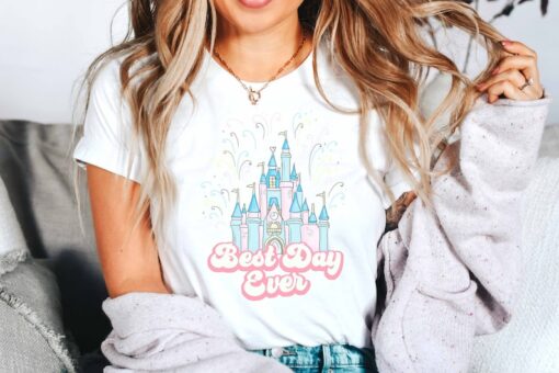 Disney Castle Best Day Ever Shirt, Disney Family Trip Shirts