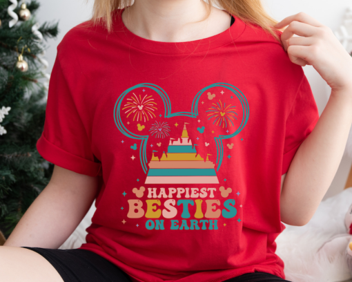 Happiest Besties On Earth Shirt, Theme Park Shirt , Mouse Shirt Trip