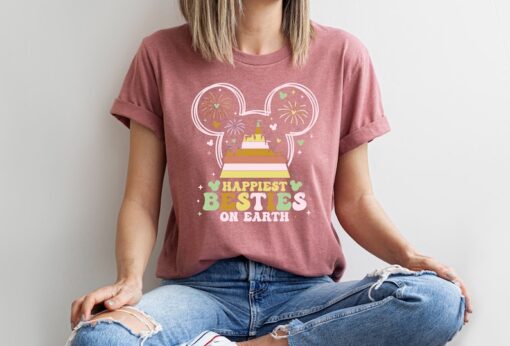 Happiest Besties On Earth Shirt, Theme Park Shirt , Mouse Shirt Trip