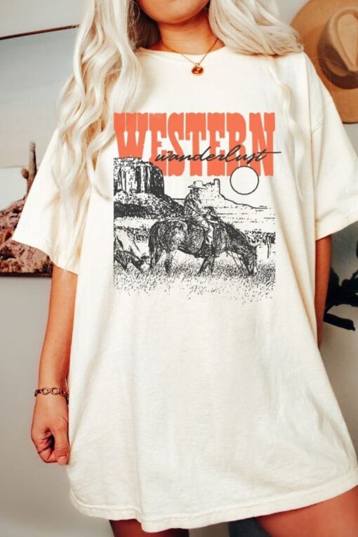 Western Graphic Tee, Cowgirl T-shirt, Cute Cowgirl TShirt