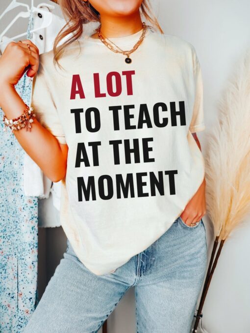 Trendy Teacher Shirt Swift Concert New Teach Back to School Funny Cute