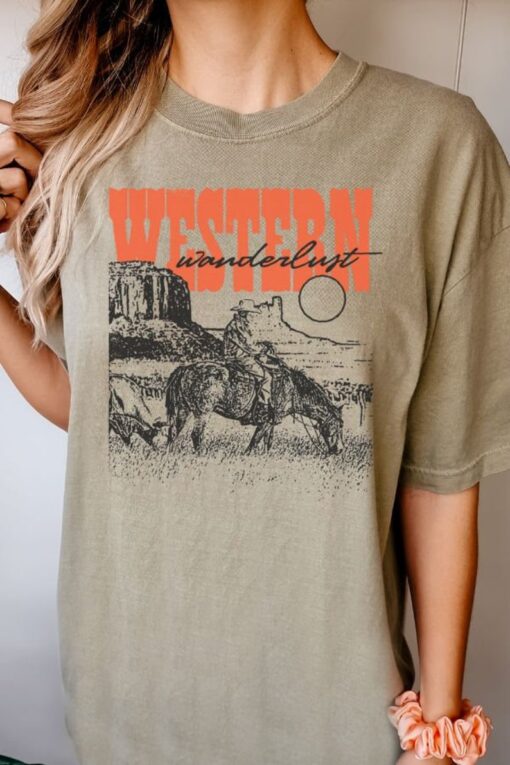 Western Graphic Tee, Cowgirl T-shirt, Cute Cowgirl TShirt