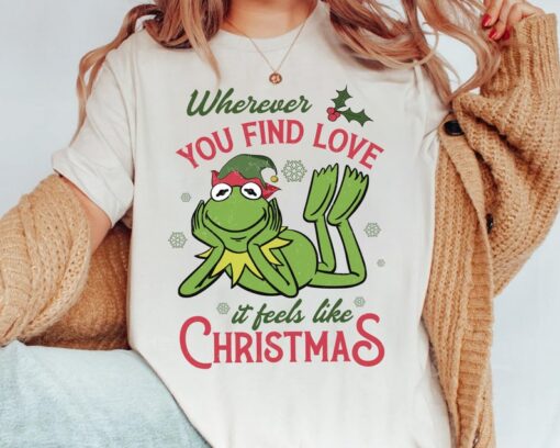 Muppet Christmas Carol Kermit The Frog It Feels Like Shirt