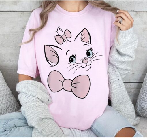 Disney The Aristocats Marie Large Face T-Shirt, The Aristocats Shirt