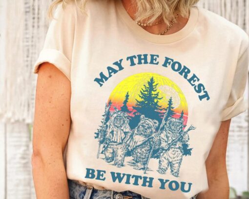 Star Wars Ewok Sunset May The Forest Be With You Earth Day