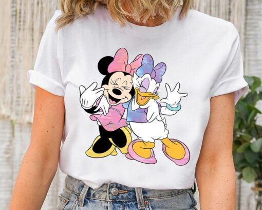 Disney Minnie Mouse And Daisy Duck Funny Best Friends Vintage Shirt