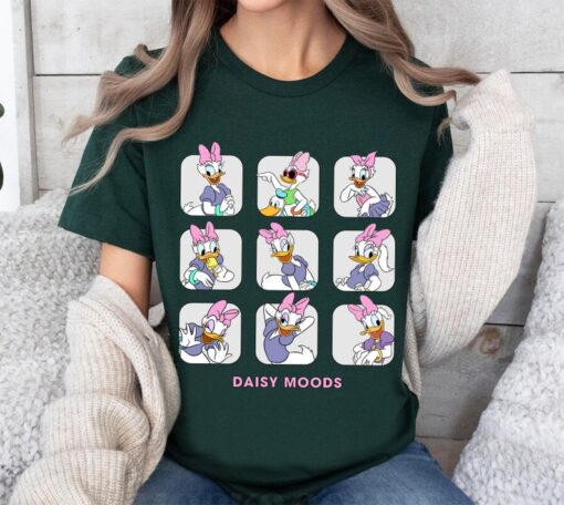 Disney Daisy Duck Moods Cute Duck Funny Shirt