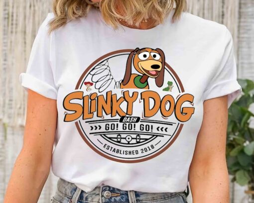 Disney Toy Story Slinky Dog Dash Retro T-shirt