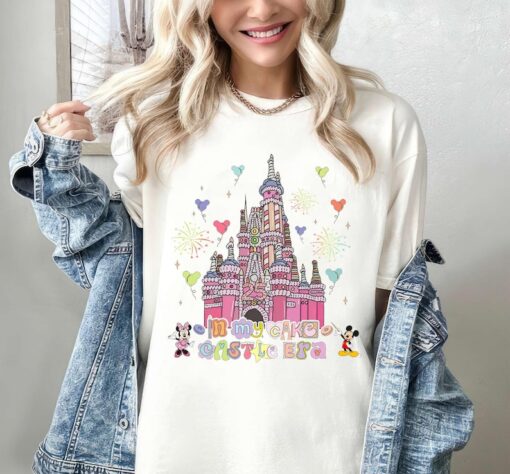 Vintage In My Cake Castle Mickey Eras Shirt