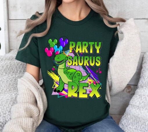 Funny Disney Toy Story Shirt, Party Saurus Rex Shirt