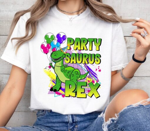 Funny Disney Toy Story Shirt, Party Saurus Rex Shirt