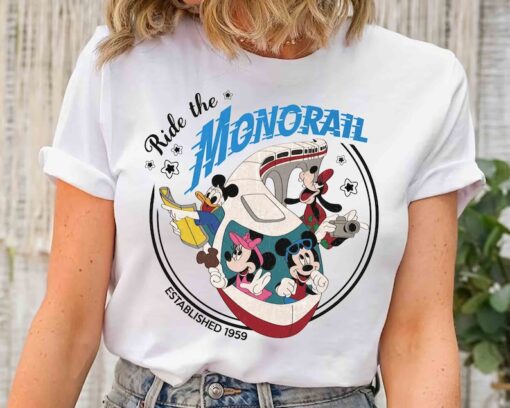 Disney Monorail Ride Vintage T-shirt