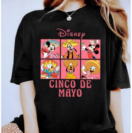 Disney Mickey and Friends Cinco De Mayo Shirt, Mexican Fiesta Shirt