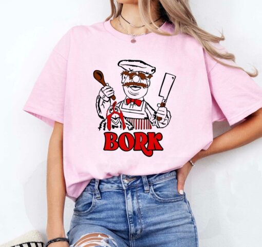 Disney The Muppets Swedish Chef Shirt, Swedish Chef Sketch Tee