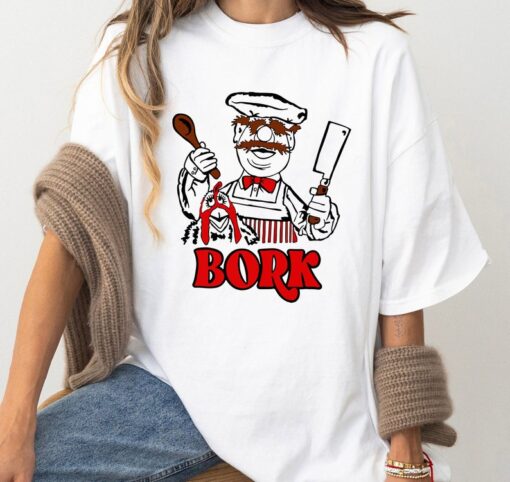 Disney The Muppets Swedish Chef Shirt, Swedish Chef Sketch Tee