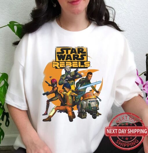 Vintage Disney Star Wars Characters Est 1977 Shirt