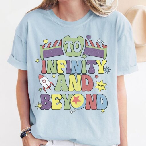 Vintage Toy Story To Infinity And Beyond Shirt, Toy Story Land Shirt